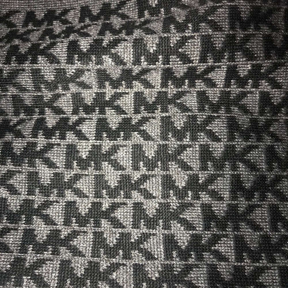 Michael Kors black and gray scarf